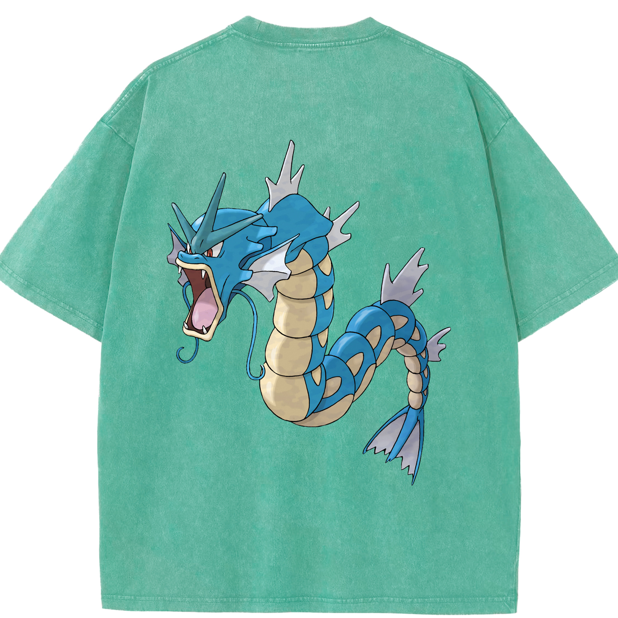 （画像用） ポケットモンスター Pokémon 綿100% ヴィンテージ風 半袖Tシャツ（背面プリント）